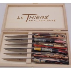 COFFRET DE 6 THIERS TABLE...