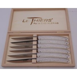 COFFRET DE 6 THIERS TABLE...