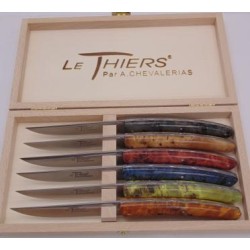 COFFRET DE 6 THIERS TABLE...