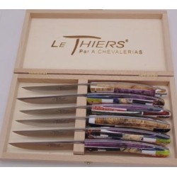 COFFRET DE 6 THIERS TABLE...