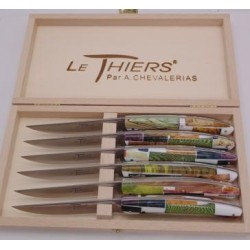 COFFRET DE 6 THIERS TABLE...